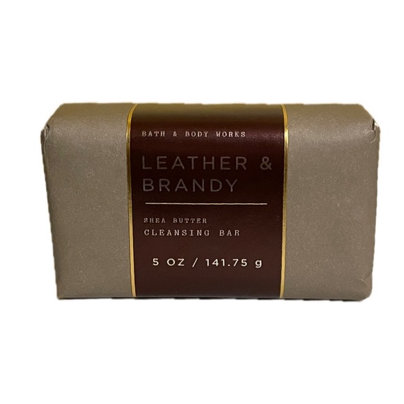 Bath & Body Works Other - Leather & Brandy Shea Butter Cleansing Bar